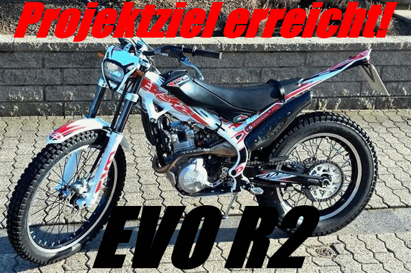 EVO R2 Ziel erreicht